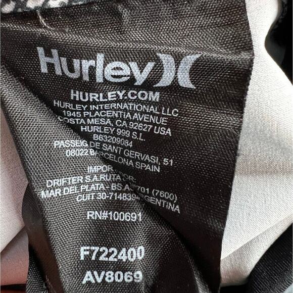 HURLEY Phantom Quick Dry 19" Outseam Shorts in Black & Blue Men's 38" Waist - Picture 8 of 9
